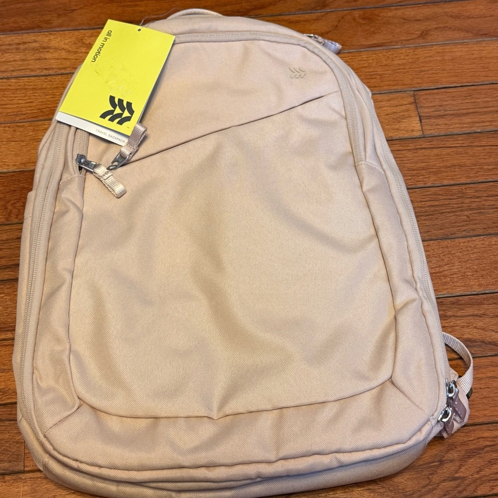 All in Motion Light Tan Kids Backpack